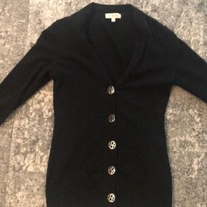 Tory Burch classic black cardigan